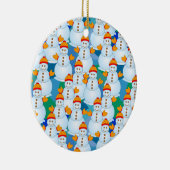 Snowmen Keramisch Ornament (Rechts)