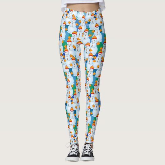 Snowmen Leggings (Voorkant)