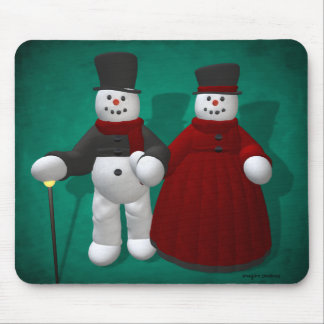  Snowmen: Lord & Lady Cool Muismat