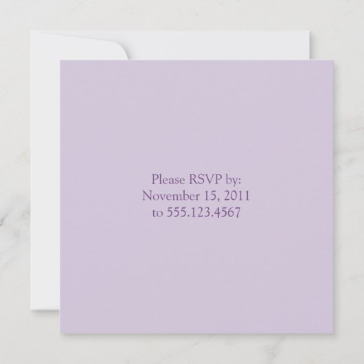 Snowmen met Paarse Petten Scarves Kerstmis Invitat Kaart (Achterkant)