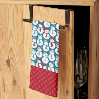 Snowmen Microfiber Kitchen Towel Theedoek