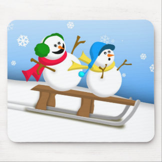 Snowmen Mousepad Muismat