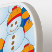 Snowmen Pickleball Paddle (Links Detail)
