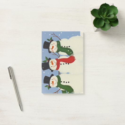Snowmen Post-it® Notes (Kantoor)