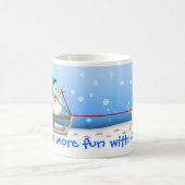 Snowmen Sledding Mok (Center)