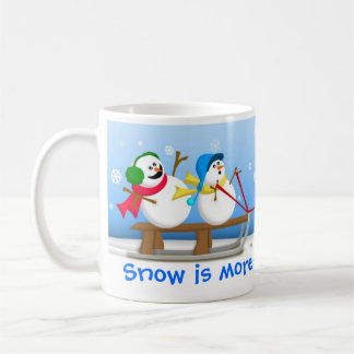 Snowmen Sledding Mok