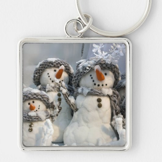 Snowmen Sleutelhanger (Voorkant)
