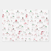 Snowmen & Snowballs emballage papier (Devant 2)