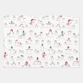 Snowmen & Snowballs emballage papier (Devant)