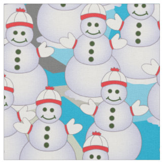 Snowmen Stof
