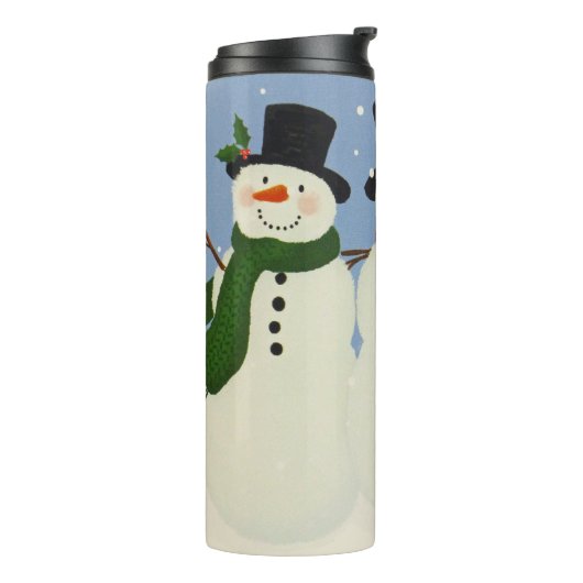 Snowmen Thermosbeker (Gedraaid links)