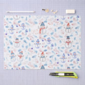 Snowmen Tissuepapier (Craft)