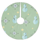 Snowmen uit de Mideeuw Kerstboom Rok (Voorkant)