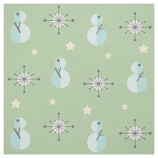 Snowmen uit de Mideeuw Stof (Swatch)