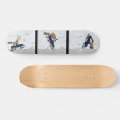 Snowmo Fox Skateboard (Horizontaal)