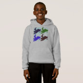 Snowmobiel Pop Art (Voorkant volledig)