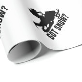 Snowmobiing Cadeaupapier (Rol Hoek)