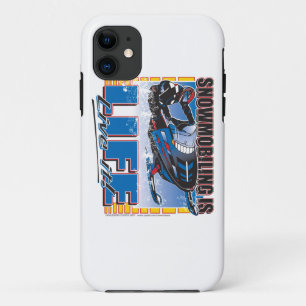 Snowmobiing is het leven iPhone 11 hoesje