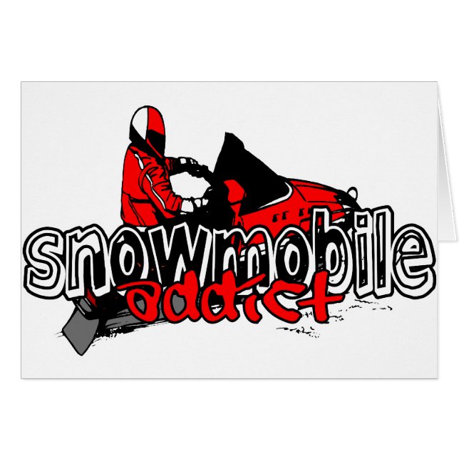 Snowmobile Addict (Voorkant Horizontaal)