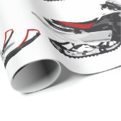 Snowmobile Cadeaupapier (Rol Hoek)