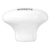 Snowmobile cartoon illustratie keramische knop (Zijkant)