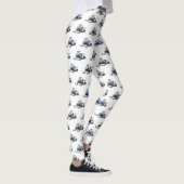 Snowmobile cartoon illustratie leggings (Rechts)