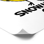 Snowmobile Chick Poster (Hoek)