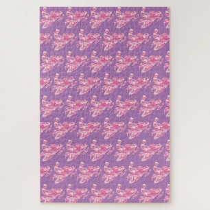 Snowmobile in Camouflage Pink Legpuzzel