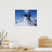 Snowmobile Jump Print (Keuken)