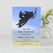 Snowmobile Kaart (Staand voorkant)