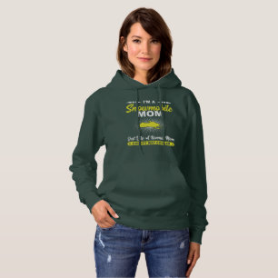 Snowmobile mama Gift Hoodie