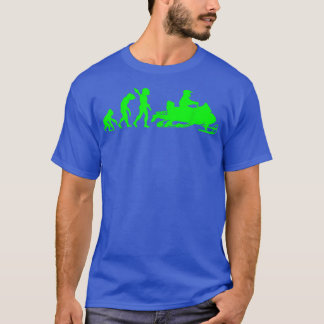Snowmobile Motorcycle Evolution T-shirt