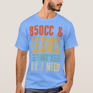 Snowmobile Riding 850CC & Jesus Dat is alles wat i T-shirt