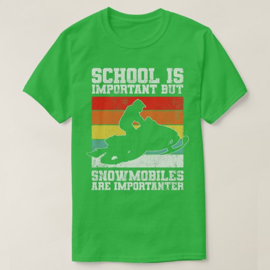 Snowmobile T-shirt (Design voorkant)