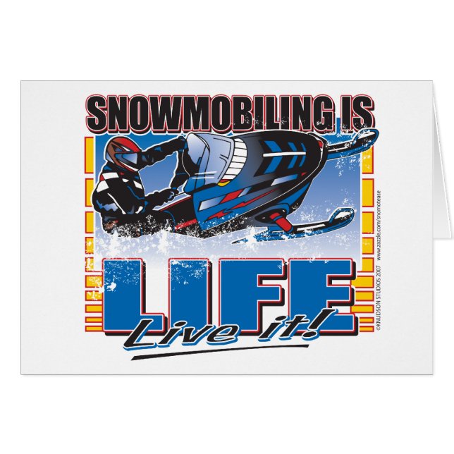 SNOWMOBILING-IS-LIFE-Zazz (Voorkant Horizontaal)