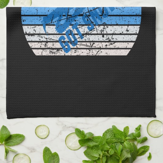 Snowmobiling Theedoek (Gevouwen)