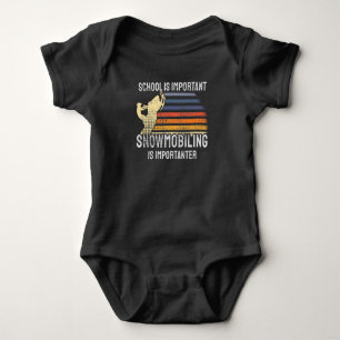 SnowMobing Snowmobile Romper