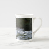Snownan habillé d'os Chine Mug (Droite)