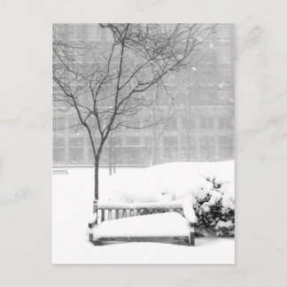 Snowscène III, Philadelphia Briefkaart