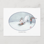 Snowshoe Hare Briefkaart (Voorkant)