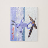 Snowshoe Hare Legpuzzel (Verticaal)