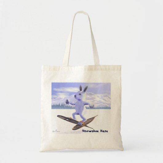 Snowshoe Hare Tote Bag (Voorkant)