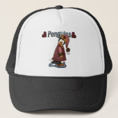 Snowshoe Penguin T-shirts en cadeaus Trucker Pet (Voorkant)