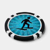 Snowshoeing  poker chips (Enkel)