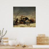 Snowstorm 1786-87 poster (Keuken)