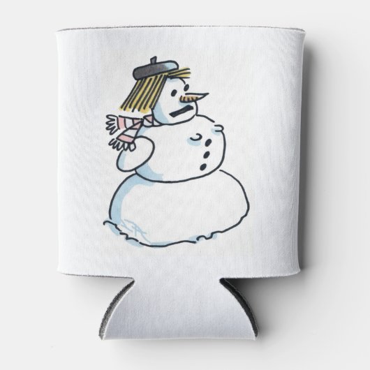 Snowwoman can cooler (Voorkant)