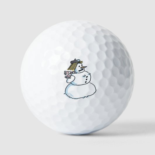 Snowwoman valeur balles de golf 12 pk (Recto)