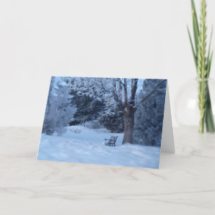 Snowy Bench Kaart