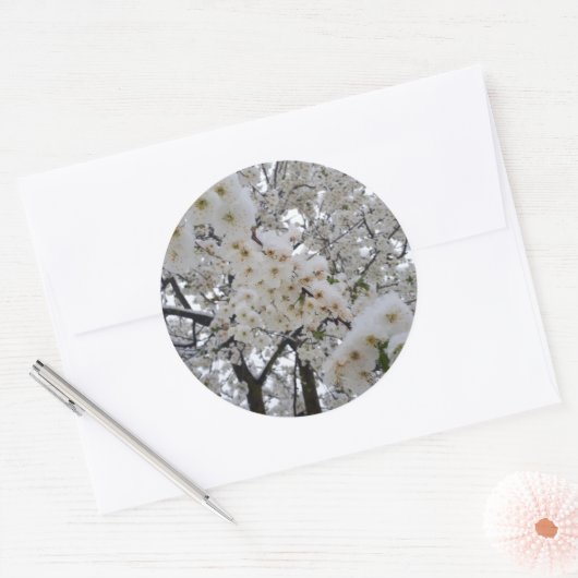 Snowy Blossom Sticker (Enveloppe)