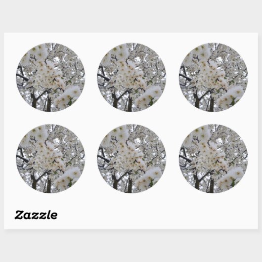 Snowy Blossom Sticker (Feuille)